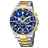 JAGUAR Reloj Modelo J862/1 de la colección Executive, Caja de 43,5 mm Azul con Correa de...