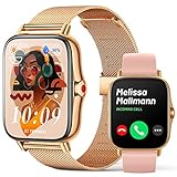 Smartwatch Mujer con Llamada y Whatsapp, 1.69' Reloj Inteligente Mujer para Android iPhone...