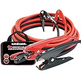 K KRIËGER Cables de Arranque Krieger, 4 Metros, Pinzas de 800Amp, 35mm², Ideal para...