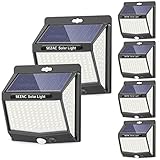 Luz Solar Exterior [6 Paquete/3 Modes] SEZAC 270° Súper Brillante Focos Led Exterior...