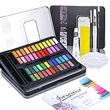 guansheng Acuarelas, Set de Pinturas de Acuarela Caja de Acuarelas acuarelas 48 colores...