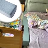 Almohada Rectangular Extensor de Conector de Cama Gemela, Relleno de Espacio de Cama...