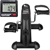 himaly Mini Bicicleta Estática Pedales estaticos con Pantalla LCD para Entrenamiento...