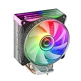 Mars Gaming MCPU-VR Negro, Disipador CPU, Doble Espejo Infinito ARGB, 4 Heatpipes HCT, TDP...