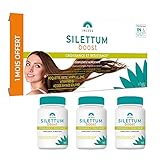 SILETTUM BOOST 3X60 cápsulas | Crecimiento y resistencia | Para cabellos debilitados o...