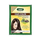 Verem Sunny Bakson - Tinte para el cabello, sin amoníaco, color marrón oscuro, paquete...