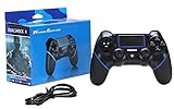 YUES Mando Inalámbrico funciona con PS4, Controller Y302,Azul