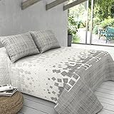 Milarosa Colcha Bouti Verano Estampada Acolchada Reversible. Colchas Cubre Cama 135 cm...