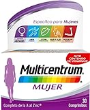 Multicentrum Mujer Complemento Alimenticio Multivitaminas con 13 Vitaminas y 11 Minerales,...