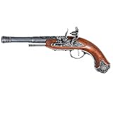 Pistola Antigua Denix 1296G | Pistola para Disfraces del Oeste, Trabuco Pirata, artículo...