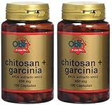 Obire | Chitosan y HCA-garcinia 450 mg | Extracto Seco 100 Cápsulas | Pack 2 unidades |...