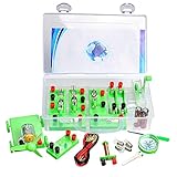 L-ROM Physics Labs Basic Electricity Discovery Circuit and Magnetism Experiment Kits for...