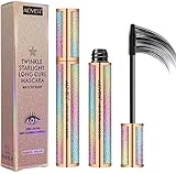 Mascara de Pestañas Waterproof, Rimel Pestañas Volumen y Largura, Mascara Negra,...