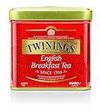 Twinings English Breakfast Tea Can 100g, tÃ© negro Â· TÃ© negro completo, redondo y fuerte...