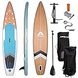 Apollo Tabla Sup – Set Completo para Sup Paddle – Tabla de Paddle Surf Hinchable con...