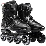 Patines en línea, patines profesionales para hombres y mujeres, patines en línea para...