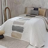 Colcha para Primavera/Verano Laker Beige Reig Martí (150 cm)
