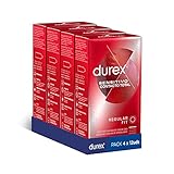 Durex Preservativo Sensitivo Contacto Total Condones - Ultra Fino Para Un Mayor Ajuste Y...