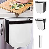 Cubos de Basura Plegable Colgando Bote de Basura de Pared Cubo Basura Cocina Bote de...90