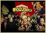 MIORAZ DIY Pintar por números my hero academia manga anime dibujo imágenes demonio...