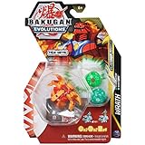 BAKUGAN Evolutions' Power Up Pack de 3 Unidades con 1 Serie Platinum (Pyrus Wrath) y 2...