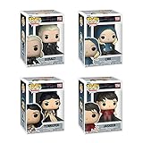 Funko Pop! TV Witcher - Juego de 4 unidades - Ciri, Geralt, Yennefer y Jaskier (Red...