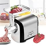 SOKANY SK-088 - Picadora de carne eléctrica (3200 W, 3 en 1, 3 en 1, con 3 discos de...
