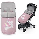 Danielstore- Saco Silla Paseo Transpirable Polar OFERTA (Unicornio)