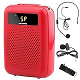 Minterest Amplificador de Voz(12W), Multifuncional Altavoz con Microfono, Microfono...