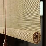 LHF123 Retro Cortina de Bambú, Persiana Estor de bambú Hand-Woven Roller Blinds, Tasa de...