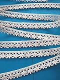 Cintas de Encaje de bolillos Puntilla de algodón para vestidos de Flamenco manualidades...
