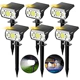 WeBeqer 64 LED Luz Solar Exterior Jardin de Alto Brillo, Luces Solares Led Exterior Jardin...