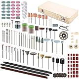Accesorios de herramientas rotativas SPTA 349pcs 1/8' Vástago Eléctrico Grinder...