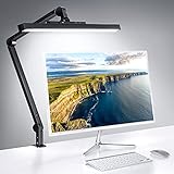 Lámpara Escritorio LED, Diseño de Protección Ocular Polarizada Lampara Estudio, 4 Modos...