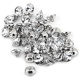 50pcs botones de diamante, brillante Rhinestone botones de cristal diy decoración...