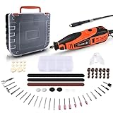 Herramienta rotativa, GOXAWEE 135W kit de herramientas multifuncional con 181 accesorios...