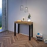 Itamoby Mesa consola extensible Everyday roble Natura 90 x 40 x 77 cm extensible hasta 300...