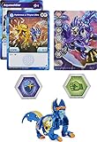 Bakugan Ultra Fusion, Pyrus Aurelus Hydorous x Trhyno - Criatura coleccionable de 7,6 cm...