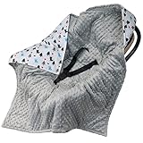 Hivia Manta Bebe Algodón Saco Silla Paseo Universal Saco Capazo Bebe Manta Envolvente...