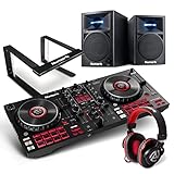 Numark DJ Kit completo: Mixtrack Platinum FX, auriculares DJ HF175, altavoces N-Wave 360 y...
