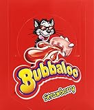 Bubbaloo - Chicle con relleno liquido, sabor a fresa (60 chicles x e 5 g = 300g)