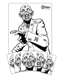 X-Targets Zombie Snobby - Diana (50 x 70 cm, papel de 120 g/mÂ²)