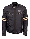 TRY Moto - Chaqueta Moto Hombre - Textil - Protecciones en Codos y Hombros - XL - Negro -...