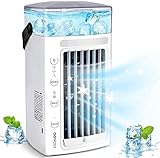 Aire Frio Portatil - Compacto Y PortáTil Mini Climatizador Portatil Frio, ProteccióN Del...