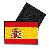 Bandera de ESPAÑA PARCHE BORDADO AUTOADHESIVO y TERMOADHESIVOS, parches para todo tipo de...