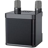 Karaoke con Microfono Inalambrico, MÃ¡quina de Karaoke Completo Altavoz Bluetooth con 2...