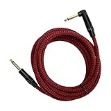 Cable de guitarra, 6,35 mm, antioxidación, sin óxido, cable de instrumento OFC para...