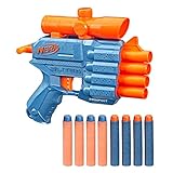 Nerf Lanzador Elite 2.0 Prospect QS-4 - 8 Dardos Elite Oficiales - Mira telescópica Fija...