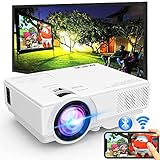 Proyector con WiFi y Bluetooth, 8000L Proyector para Películas al Aire Libre 2023...