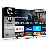 TD Systems - Smart TV Hey Google Official Assistant, Quantum Led 4K HDR10 - Televisores 58...